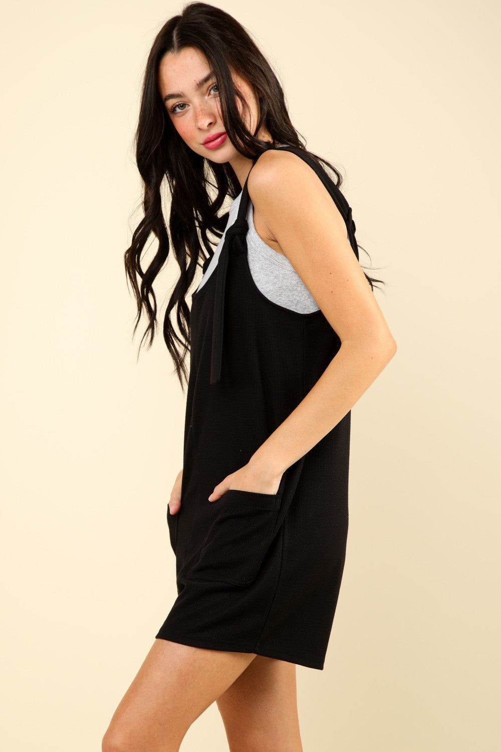 Jenna Tie Shoulder Romper