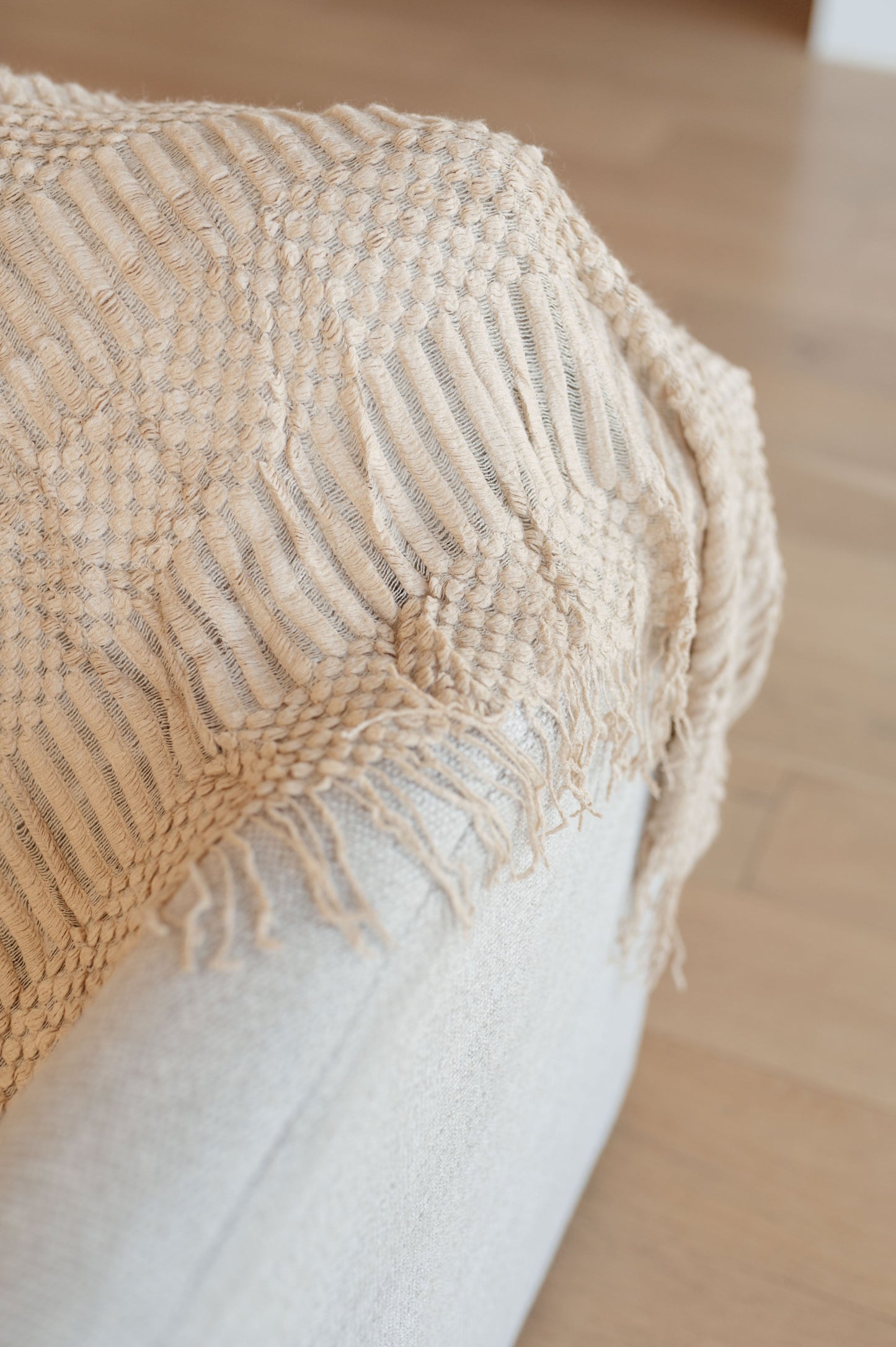 Graham Blanket | Single Cuddle Size | Beige