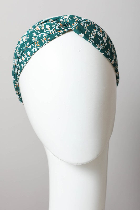 Floral Trailing Vine Headwrap | Multiple Colors