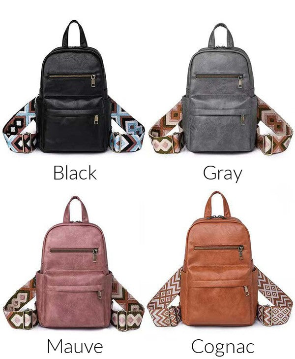 Alba Convertible Backpack Sling | Multiple Colors