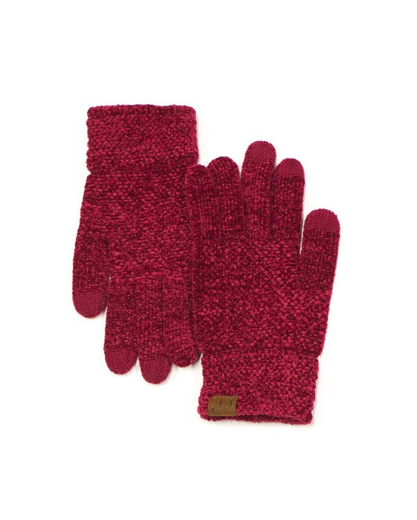C.C. Chenille Touch Gloves | Multiple Colors