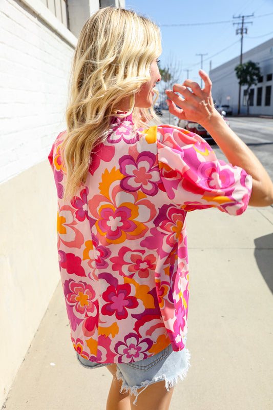Perfectly You Floral Blouse