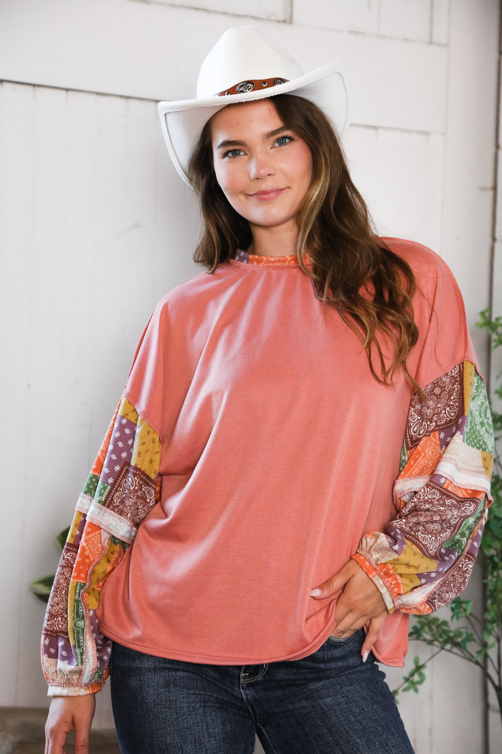 Wanderlust Patchwork Top