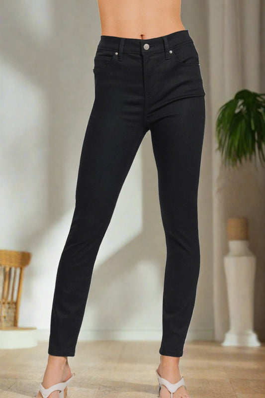 Raya High-Rise Skinny Jeans | Zenana