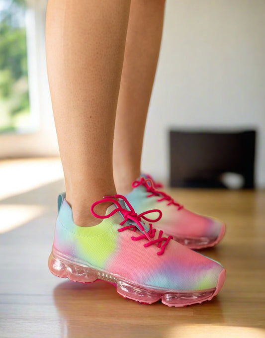 Christina Sneakers | Hot Pink