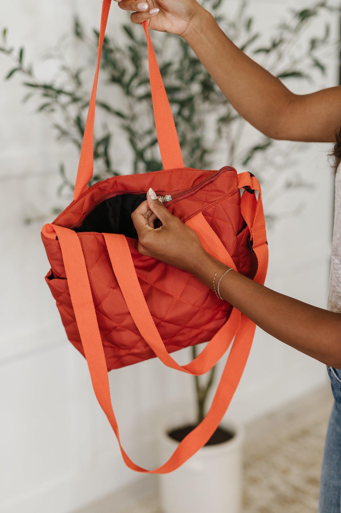 There She Goes Bag | Tomato