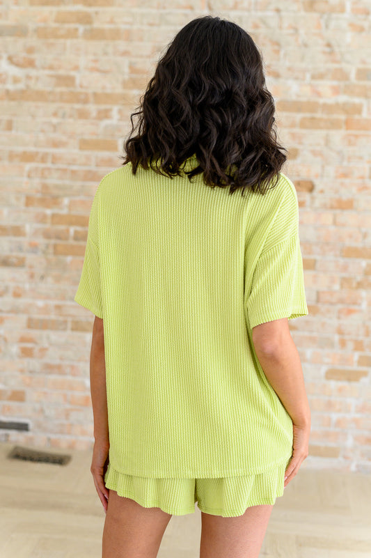 Two's Company Ribbed Top