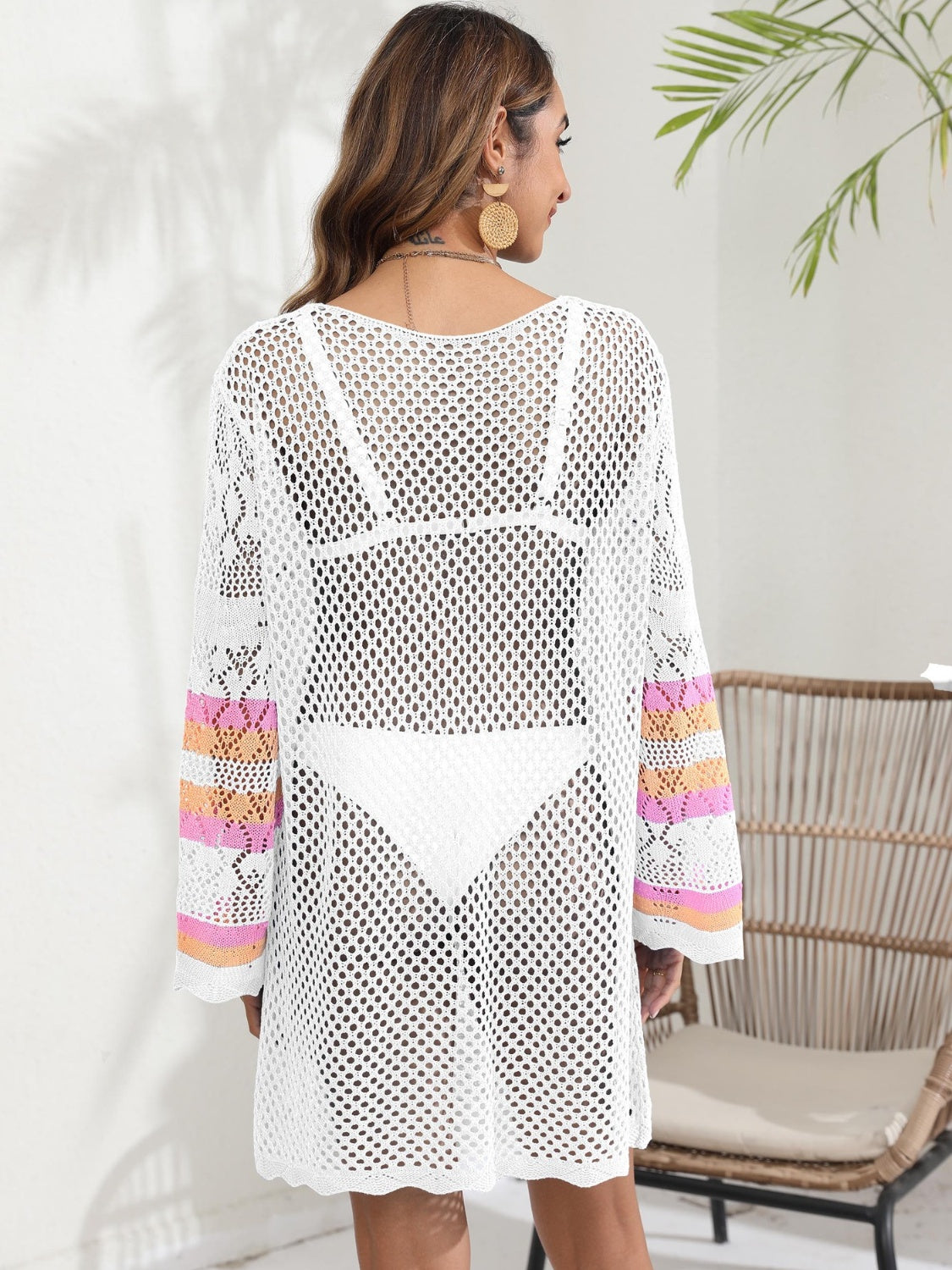 Openwork Long Sleeve Cover-Up | Multiple Colors