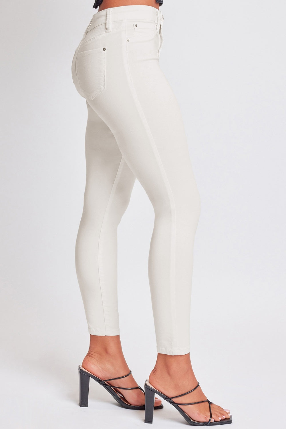 Raven Hyperstretch Mid-Rise Skinny Jeans | YMI