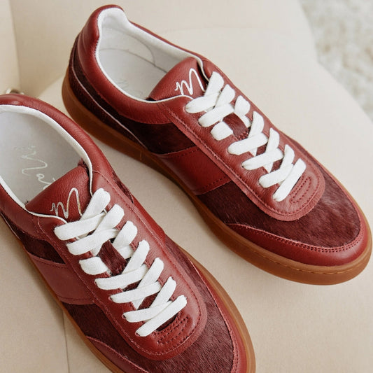 Quincy Low-Top Sneakers | Red