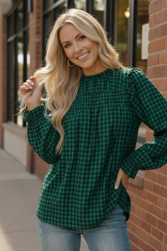 Wildwood Checkered Top