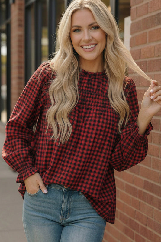 Wildwood Checkered Top
