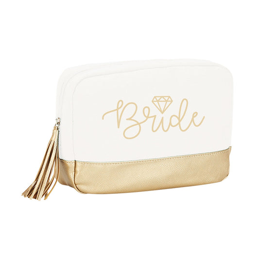 Bride Embroidery Cabana Cosmetic Bag