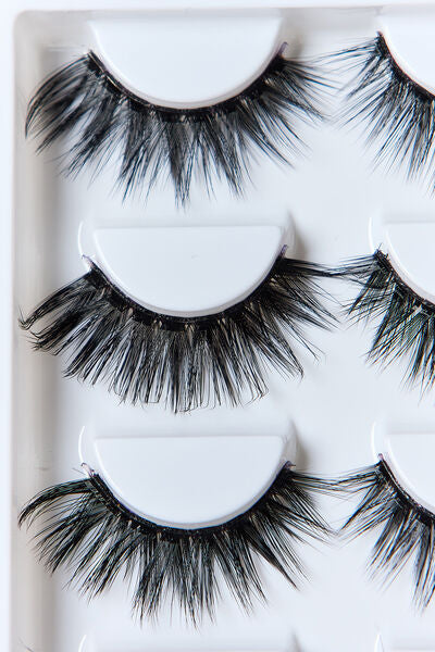 Faux Mink Eyelashes | 5 Pairs