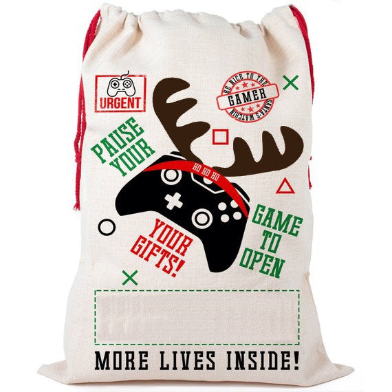 Santa Sacks | Multiple Designs - Bella Lia Boutique