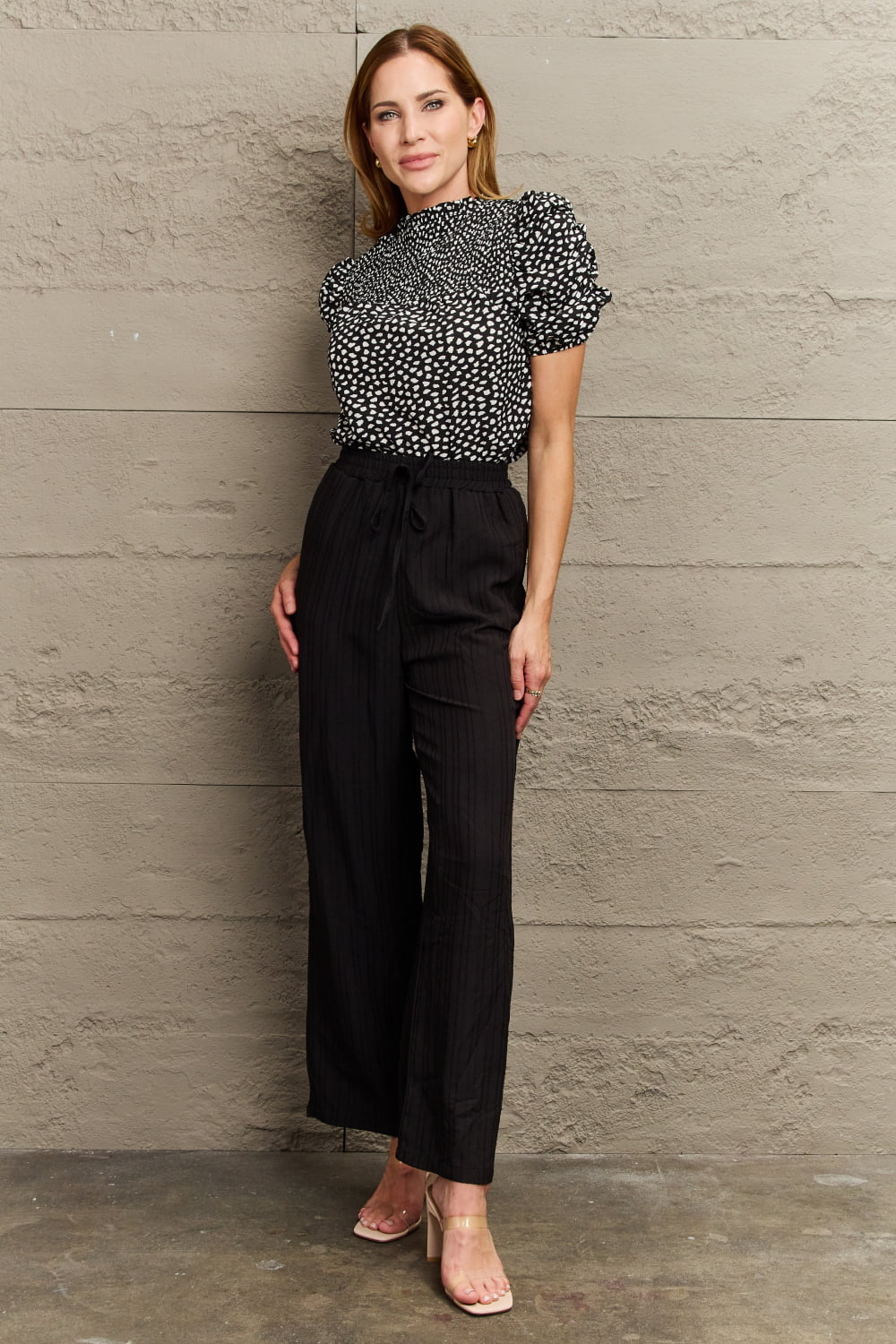 Rock My World Puff Sleeve Top