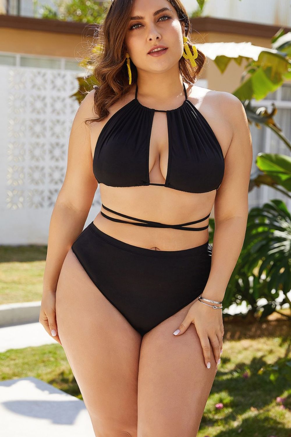 Aviana Cutout Bikini Set | Curvy