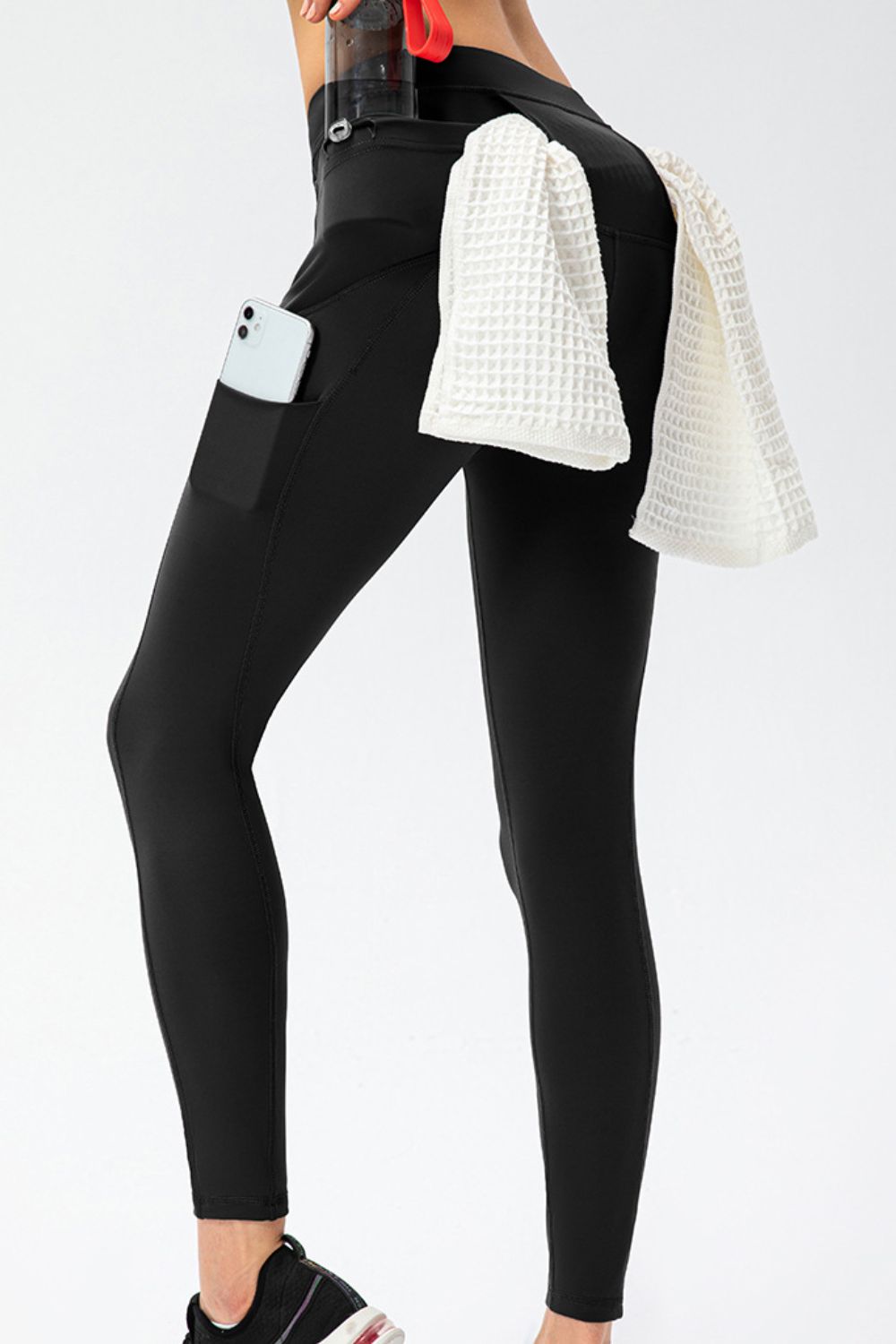 Slim Fit High Waist Pocket Leggings | Multiple Colors