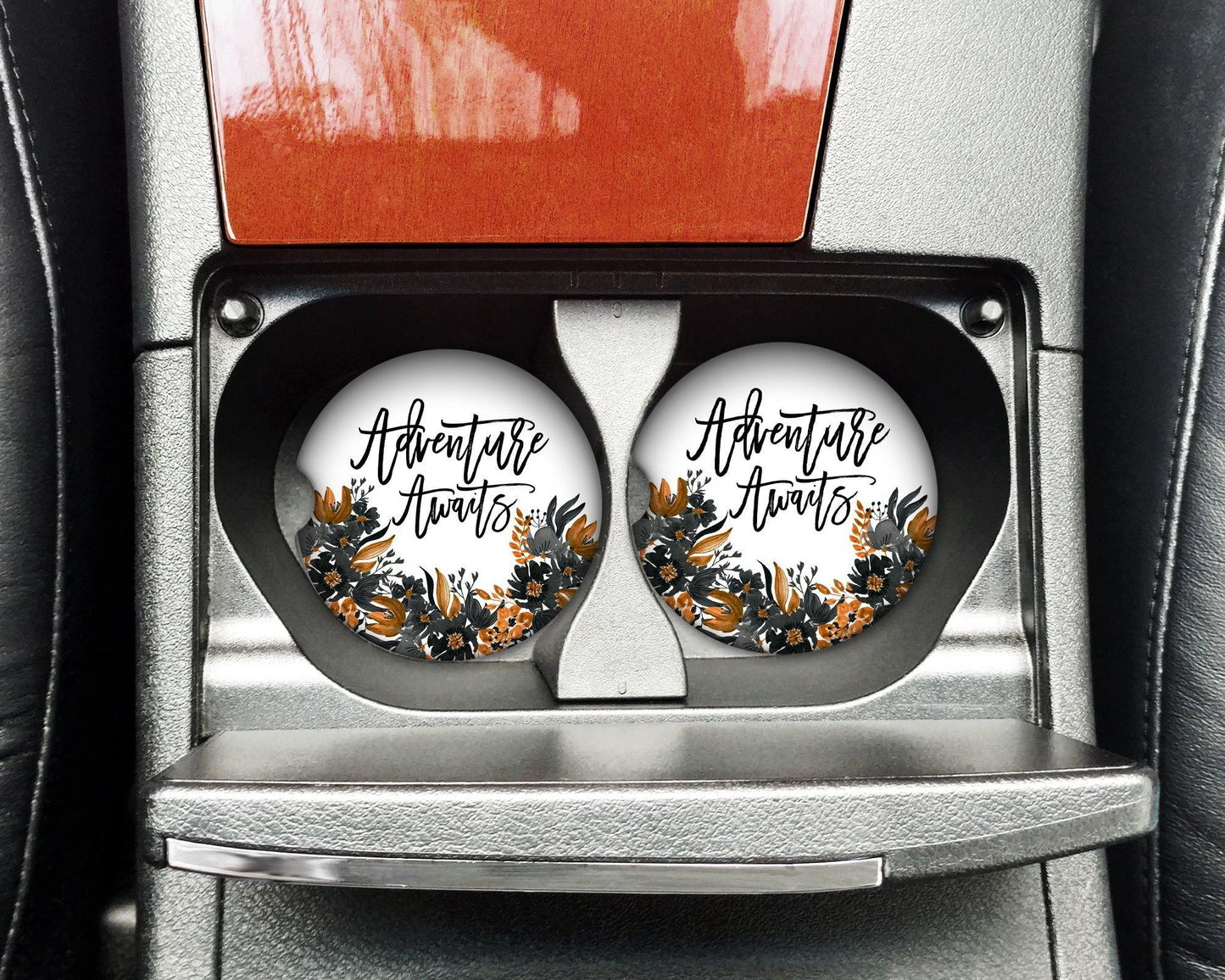 Adventure Awaits Car Coasters - Bella Lia Boutique
