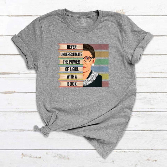 RBG Faith of a Girl Adult Unisex Shirt - Bella Lia Boutique