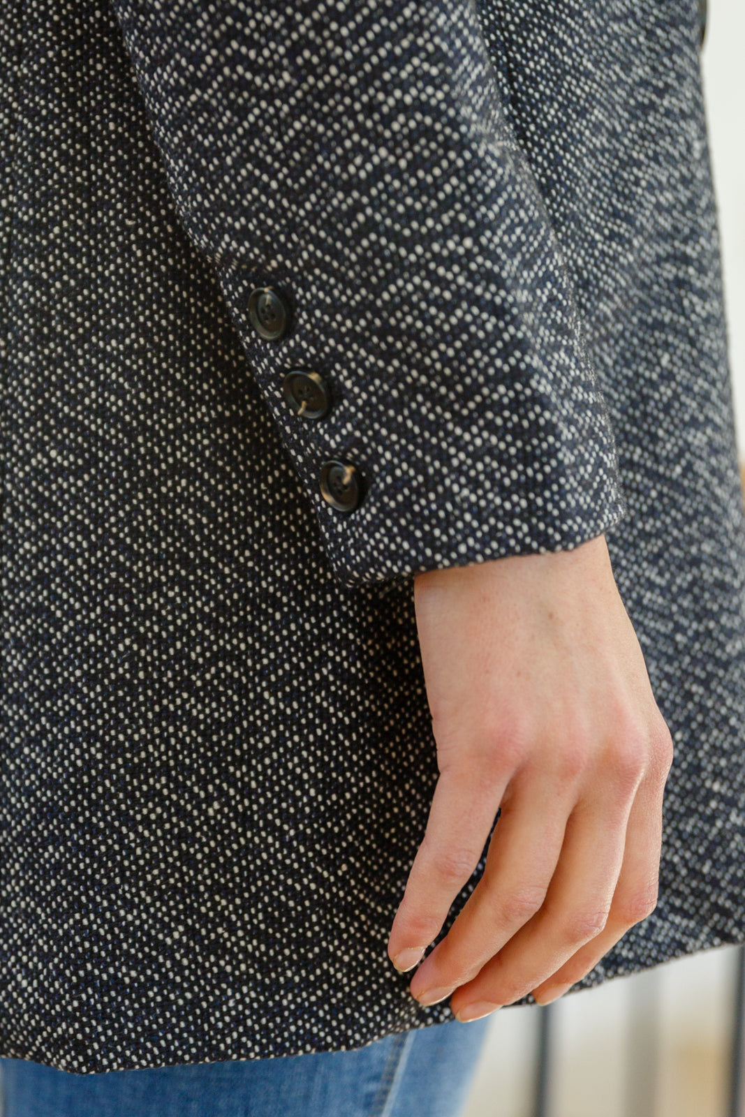 Chic Upon Arrival Blazer Jacket | Black - Bella Lia Boutique