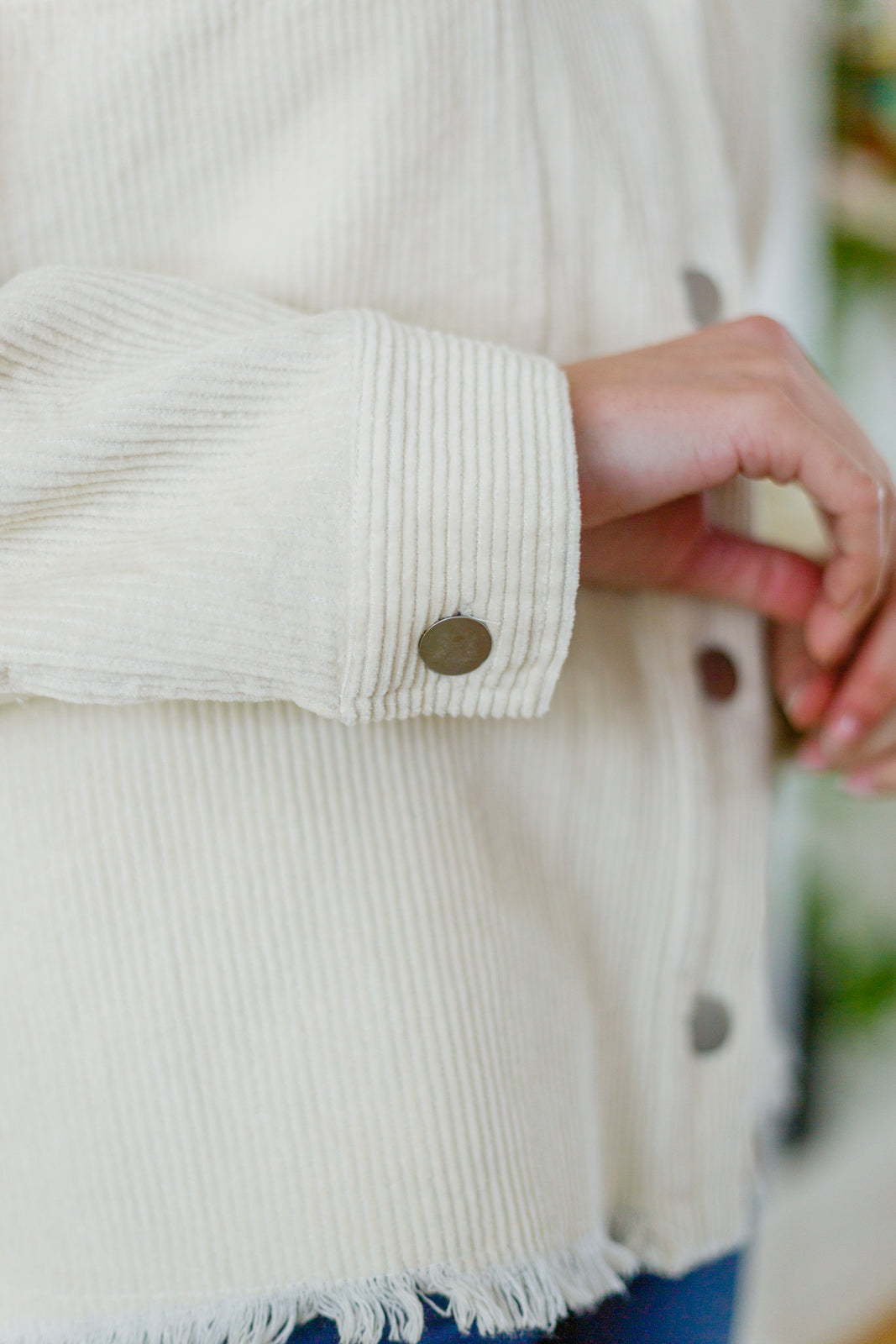 Invested in You Corduroy Shacket - Bella Lia Boutique