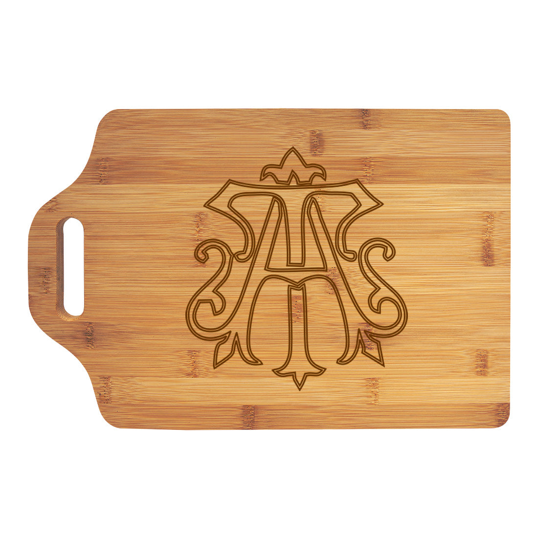 Personalized Chic Monogram Cutting Board - Bella Lia Boutique