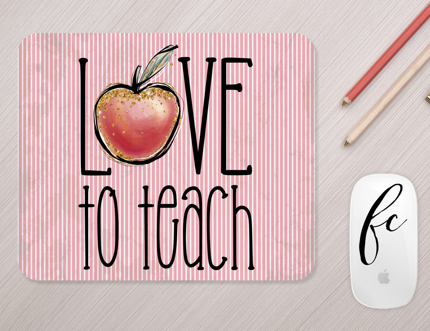 Love to teach Mousepad - Bella Lia Boutique