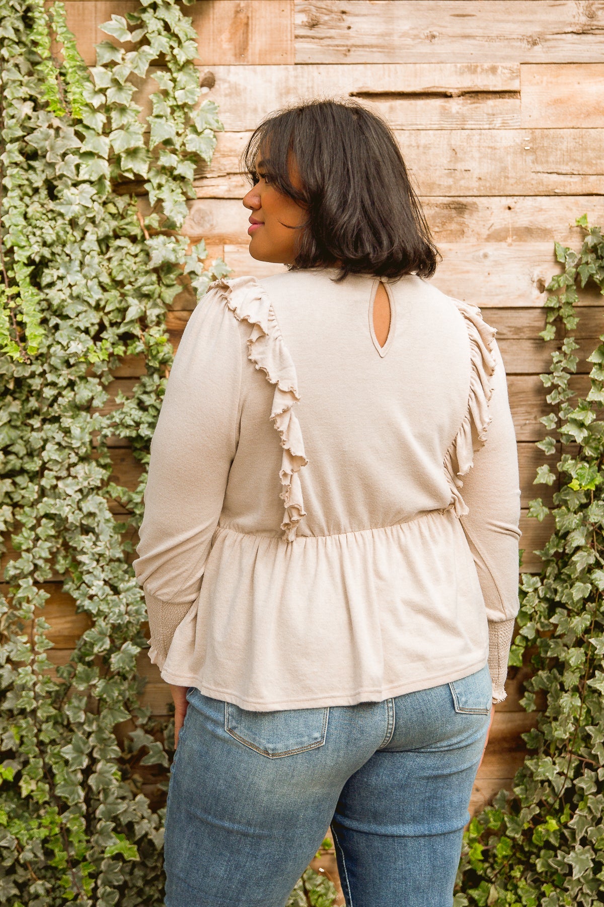 Sweet Confession Top | Seashell - Bella Lia Boutique