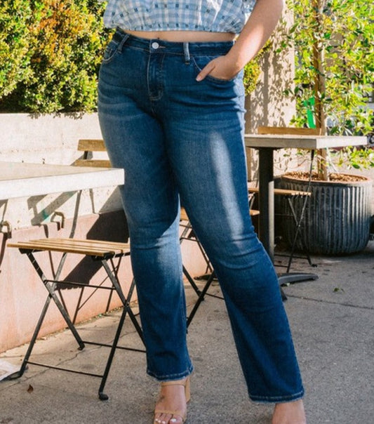 Rebecca Mid-Rise Bootcut Jeans | Lovervet