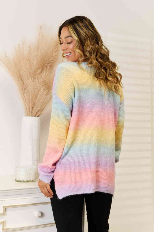 Brighten Your Day Gradient Sweater