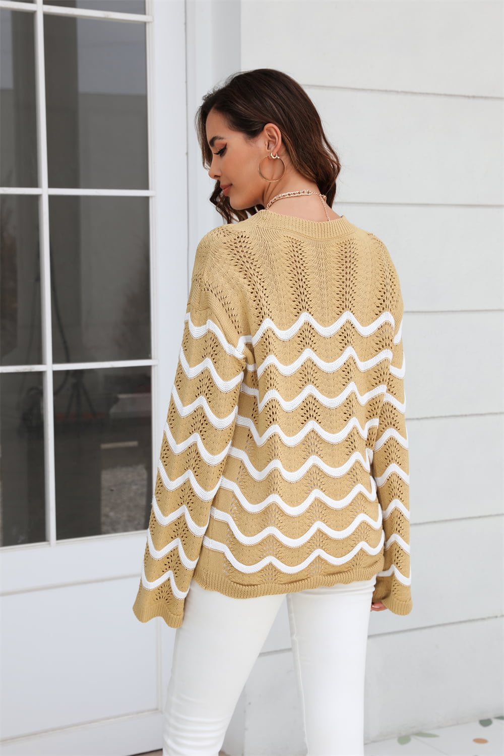 Wave Rider Long Sleeve Sweater
