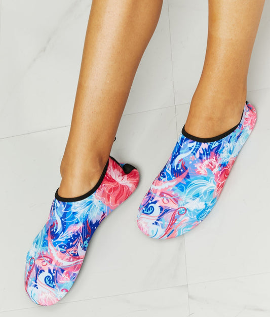 On The Shore Water Shoes | Pink & Sky Blue