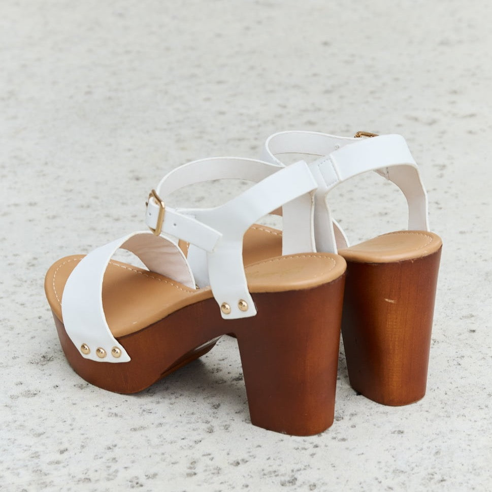 Time After Time Platform Heels