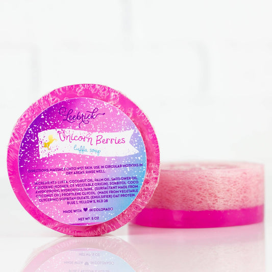 Unicorn Berries Luffa Soap - Bella Lia Boutique