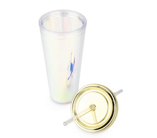 Iridescent Drink Tumbler - Bella Lia Boutique