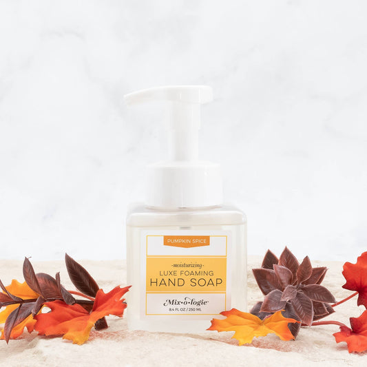 MIX•O•LOGIE Pumpkin Spice Luxe Foaming Hand Soap - Bella Lia Boutique