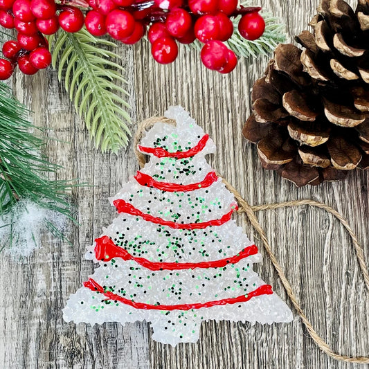 Christmas Tree Cake Air Freshie - Bella Lia Boutique