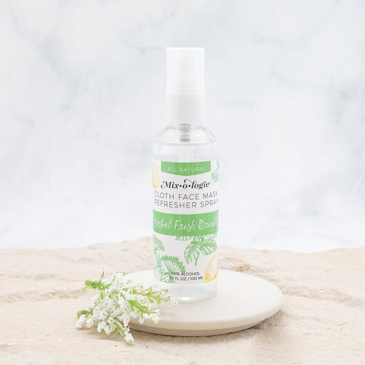MIX•O•LOGIE FACE MASK REFRESHER SPRAY | HERBAL MINT SCENT - Bella Lia Boutique