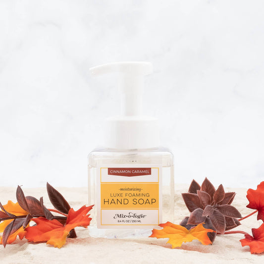 MIX•O•LOGIE Cinnamon Caramel Luxe Foaming Hand Soap - Bella Lia Boutique