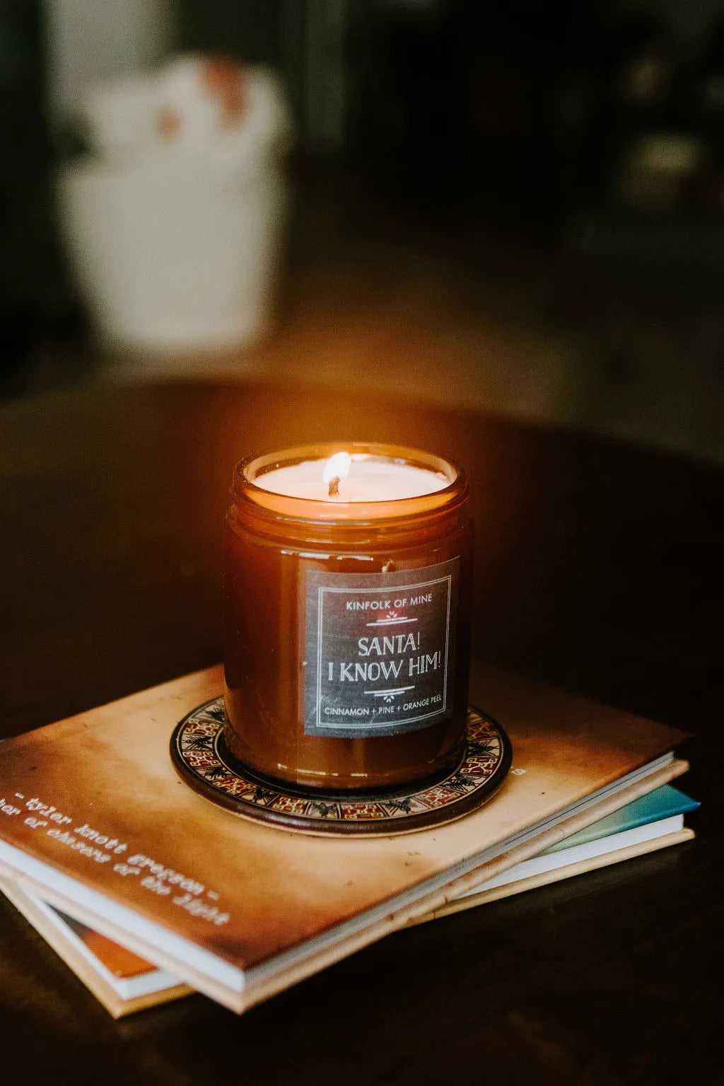 Santa! I Know Him! Soy Candle | 9oz - Bella Lia Boutique