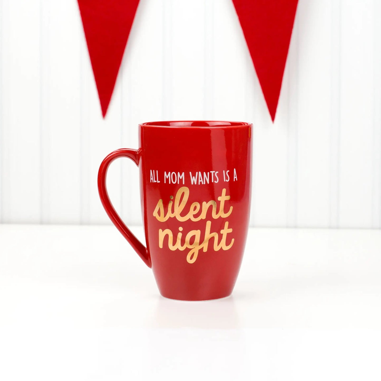 All Mom Wants is a Silent Night Mug - Bella Lia Boutique