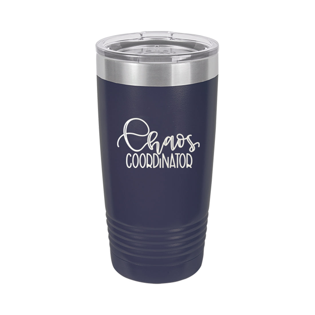Chaos Coordinator Navy 20oz Insulated Tumbler - Bella Lia Boutique