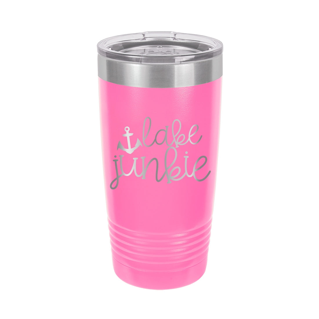 Lake Junkie Pink 20oz Insulated Tumbler - Bella Lia Boutique