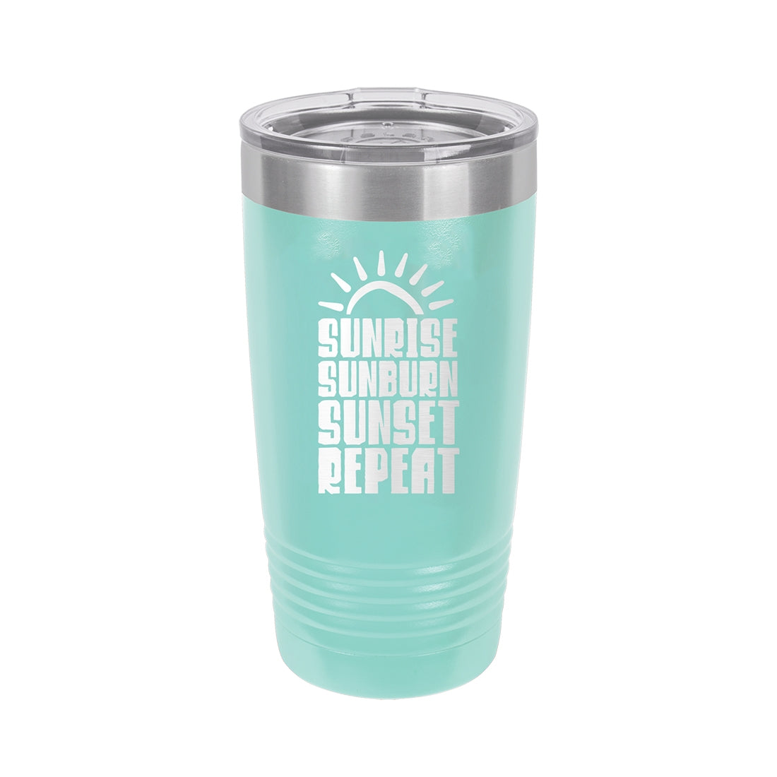 Sunrise Teal 20oz Insulated Tumbler - Bella Lia Boutique