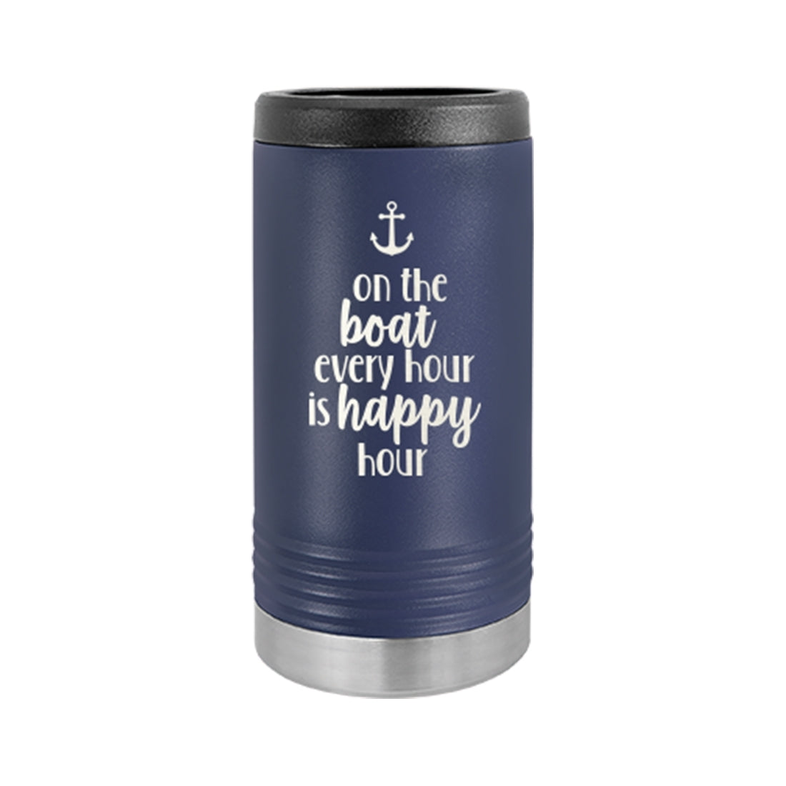 Boat Happy Hour Slim Can Beverage Holder - Bella Lia Boutique