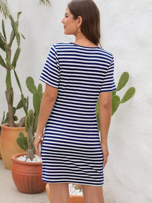 Monica Striped Dress