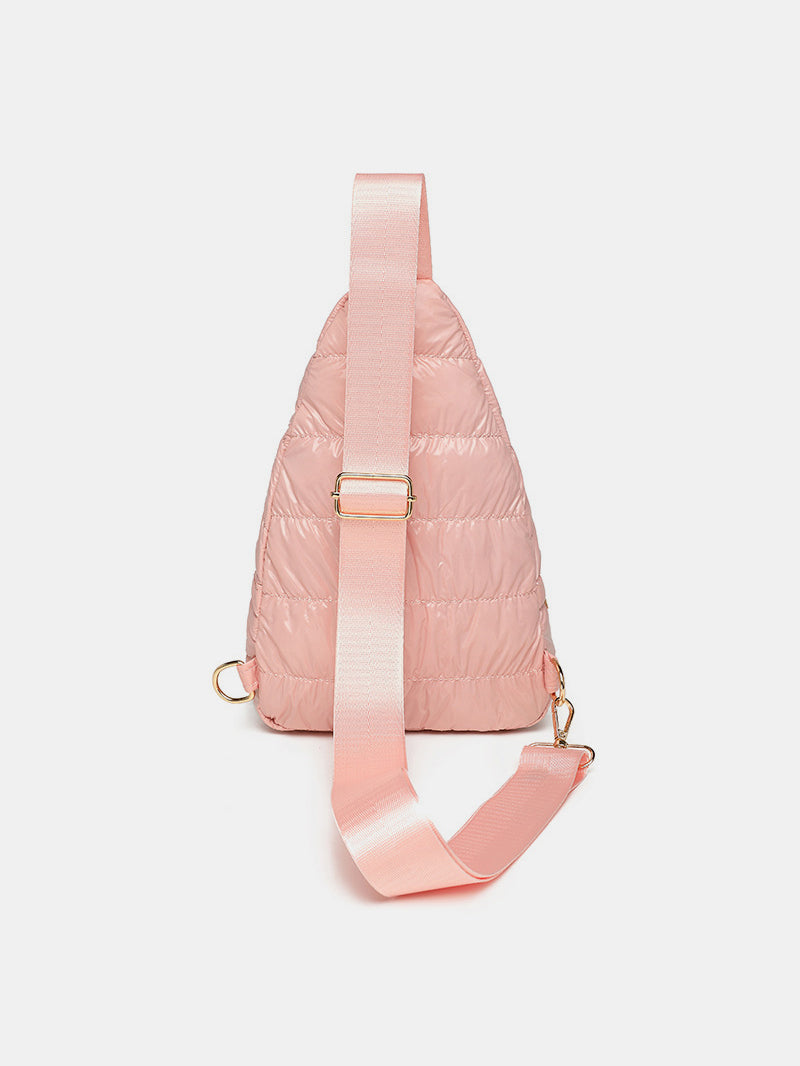 Sky Fall Quilted Sling Bag | Multiple Colors