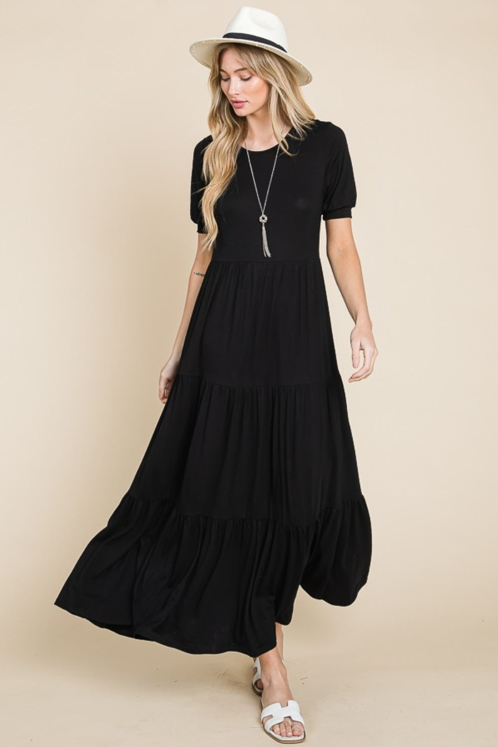 Alyssa Tiered Maxi Dress