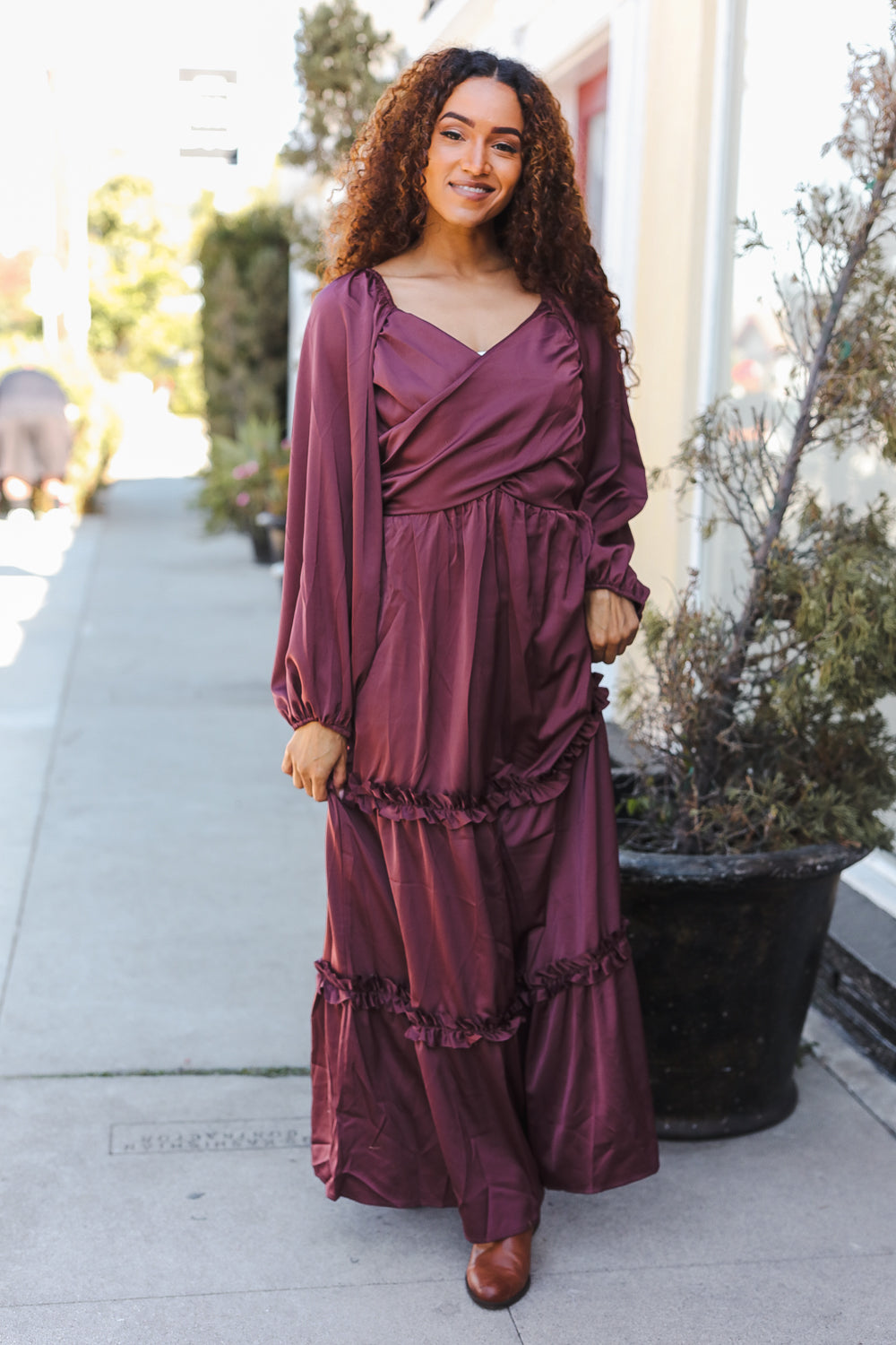 Holiday Vibes Maxi Dress